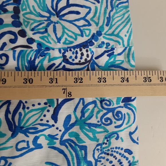 Lilly Pulitzer Lyssa Notch Shift Dress Resort White Lucky Trunks Womens 4 18163 - Picture 13 of 13